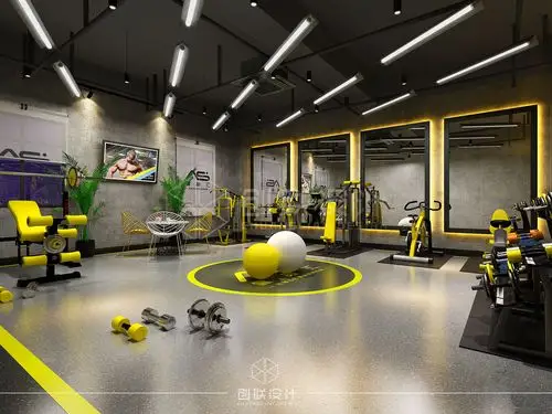 南雄健身房_效果图区_室内设计联盟 - powered by discuz!