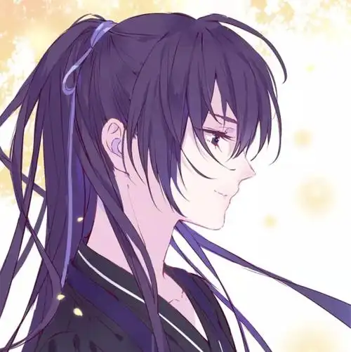 男生古风帅气头像二次元赞评论更多