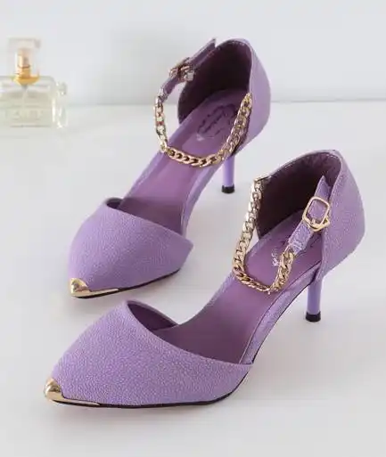 紫色鞋子大放送