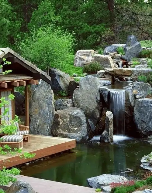 方案_小桥流水_庭院