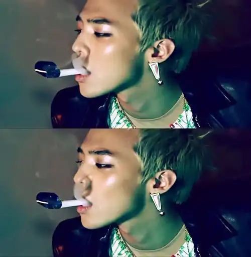 权志龙帅气酷酷非主流男人