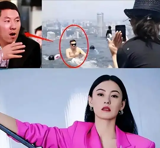 原创张柏芝孙东海现身泳池她穿黑衣笑容甜蜜男方与3娃互动显拘谨