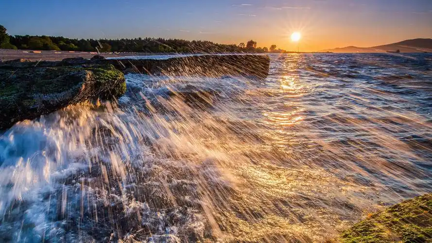 加拿大温哥华杰利科海滩风景桌面壁纸