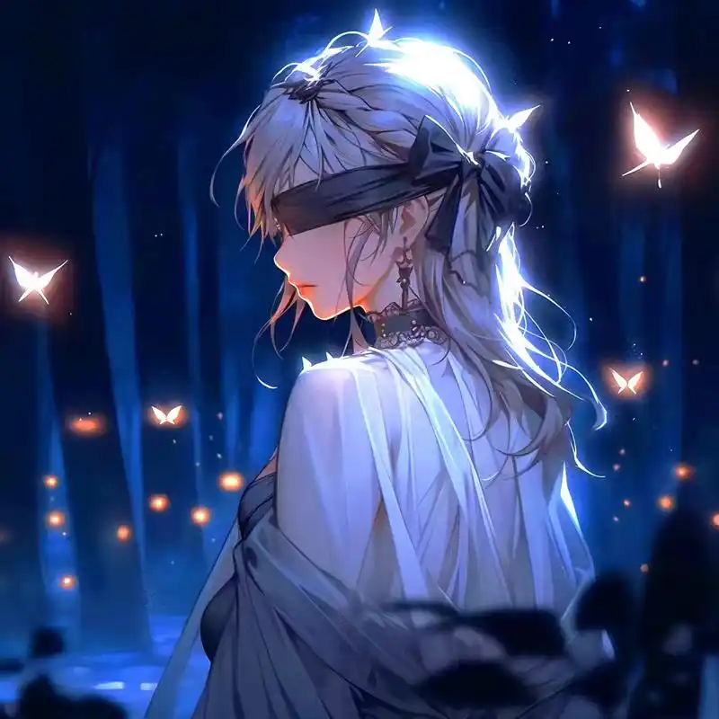 新头像的魅力|蒙眼仙女姐姐