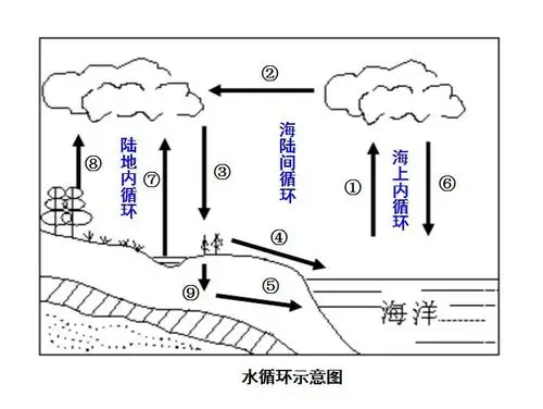 高中地理自然界水循环知识点,与我们生活密切相关!