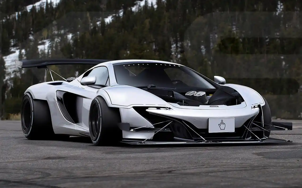 桌面壁纸 汽车壁纸 > 正文  本文 酷炫汽车个性壁纸_急速飞越的速度由