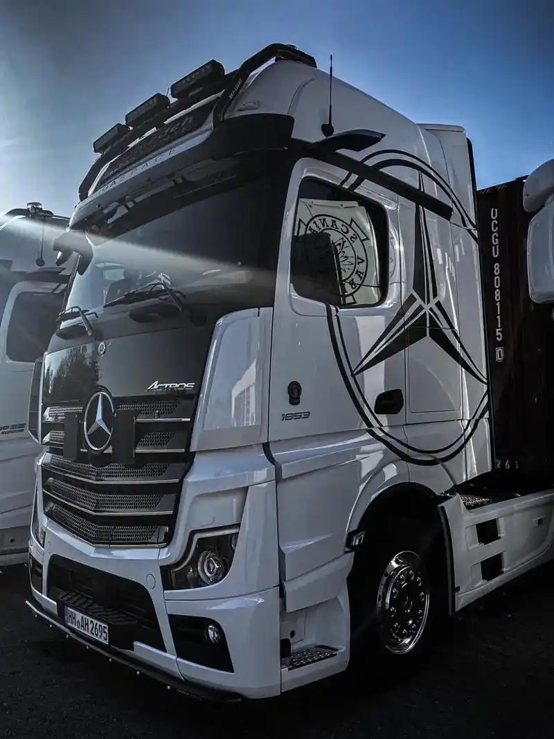 benz actros mp5 #奔驰阿克托斯 #benz - 抖音