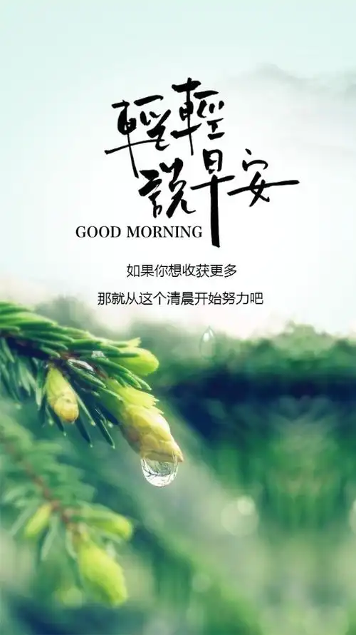 今日早安日签推荐(配励志文字哦)微信公众号:小小早安