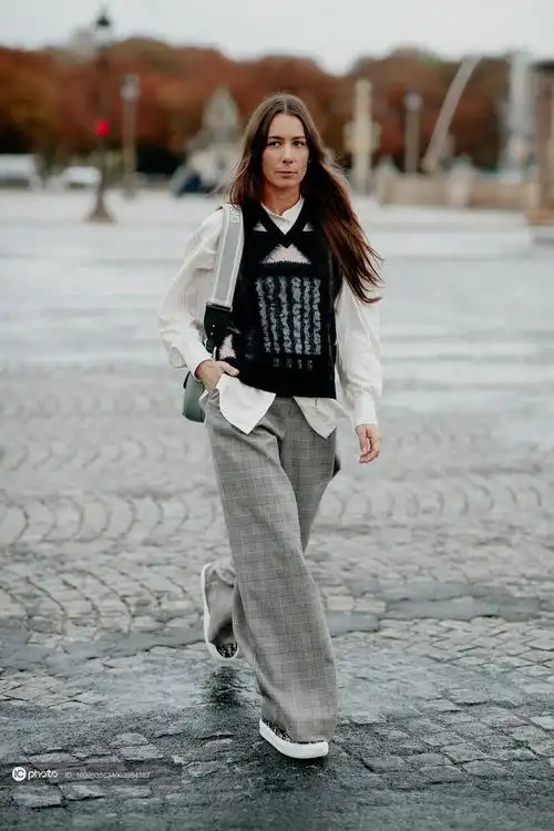 巴黎2021春夏时装周潮人街拍3