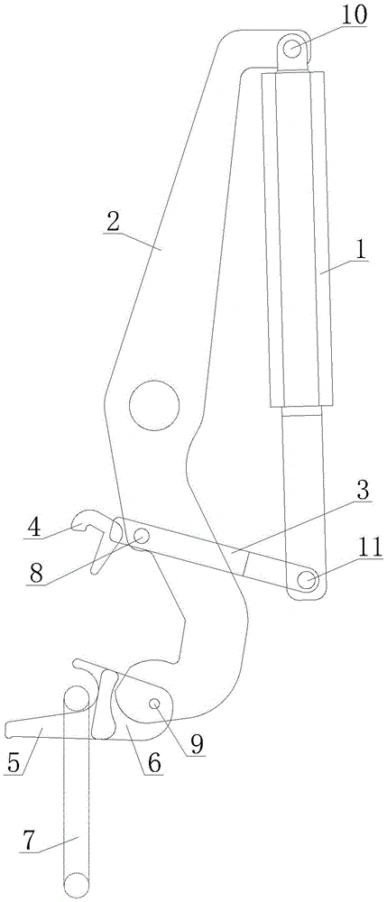 一种自动脱钩装置