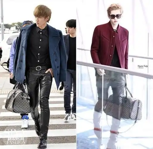 陈伟霆吴亦凡秀皮裤的正确穿法