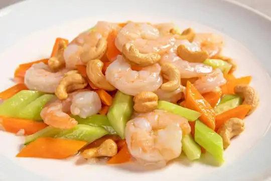 腰果虾仁图片
