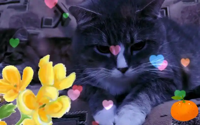 猫咪呆萌呆萌小猫咪萌萌的小可爱