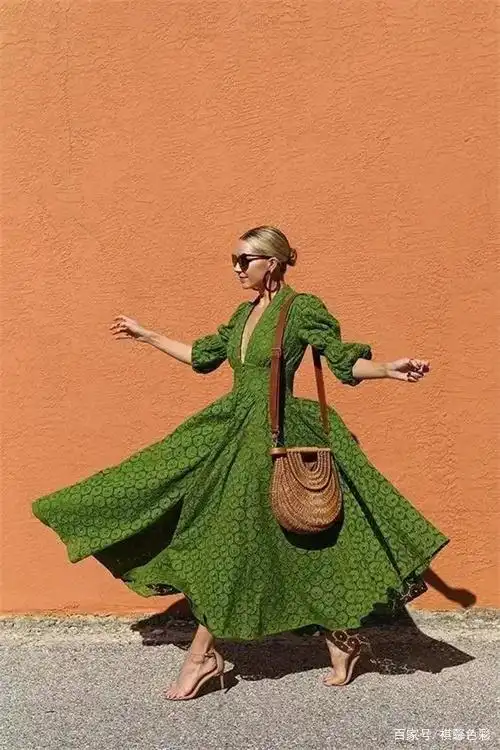 绿色是万能色,会搭配就很美