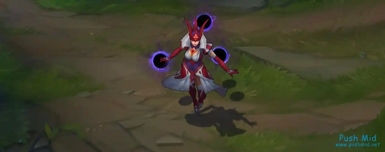 lol方块王后辛德拉 球女新皮肤视频展示_英雄联盟