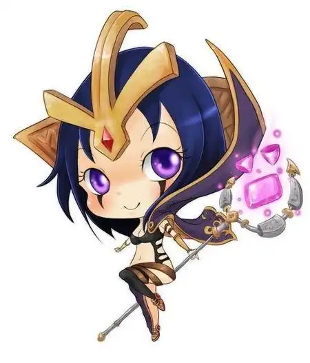 求lol妖姬的q版头像