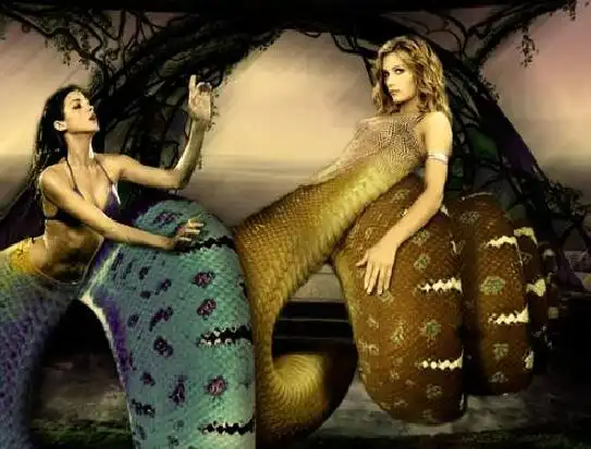 半蛇人美女图片大全欣赏