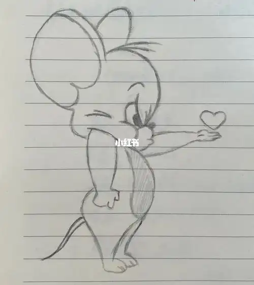 画只jerry吧哈哈哈哈哈哈满满的都是对你的爱7815#jerry  #简笔画