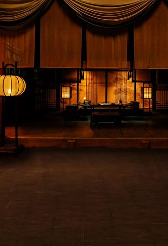 背景古装皇宫拍照室内后宫实景古风主题写真背景布类