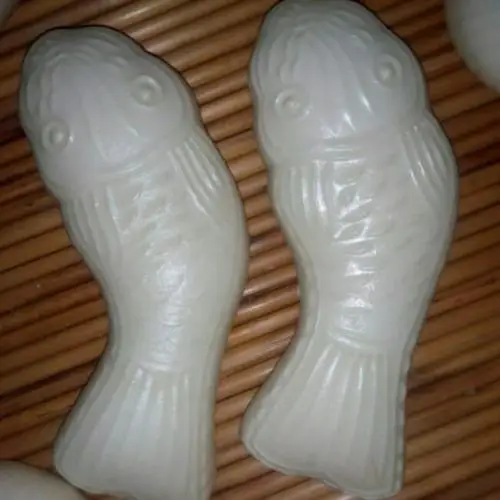 杏子的味道做的鱼馒头