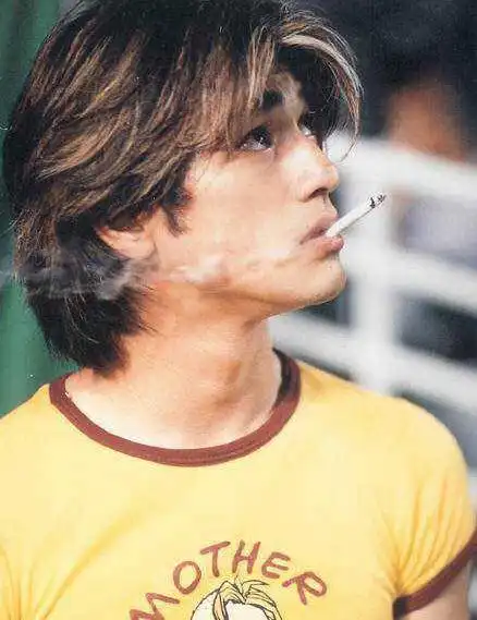 金城武的长发谢霆锋的长发都没他的发型雷人