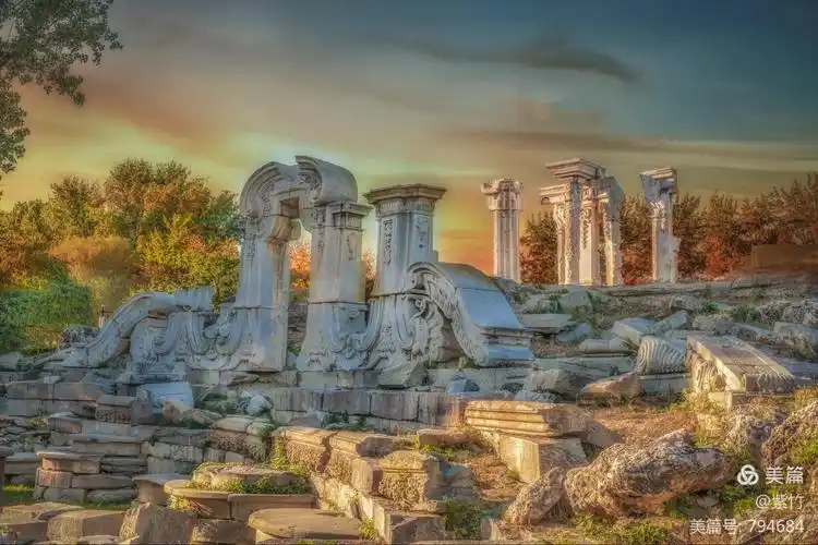 圆明园的秋季(原创) - 美篇