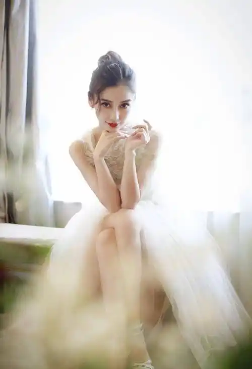 angelababy杨颖梦幻灵动仙气写真图片_从容_天使