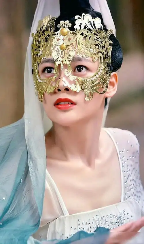 古装戴面具的六大女星赵露思宋祖儿可谓是五花八门付枚最惊艳