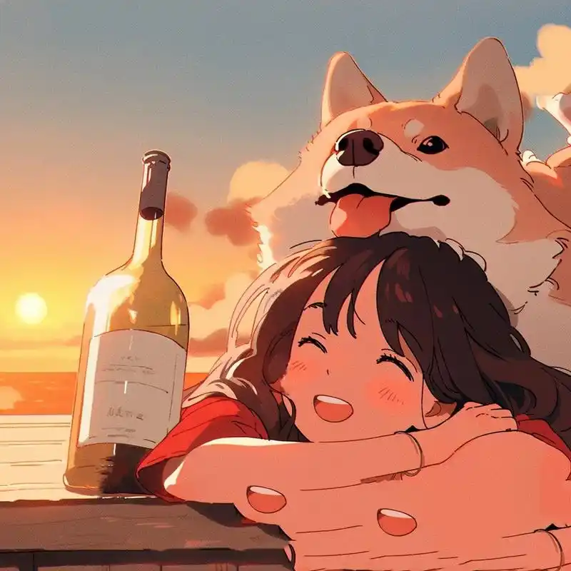 超甜情头# #情侣头像# #超好看的情侣头像# #狗狗# #治愈系头像