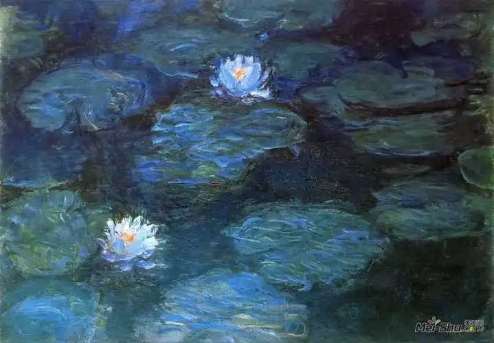 印象派大师莫奈睡莲系列高清作品