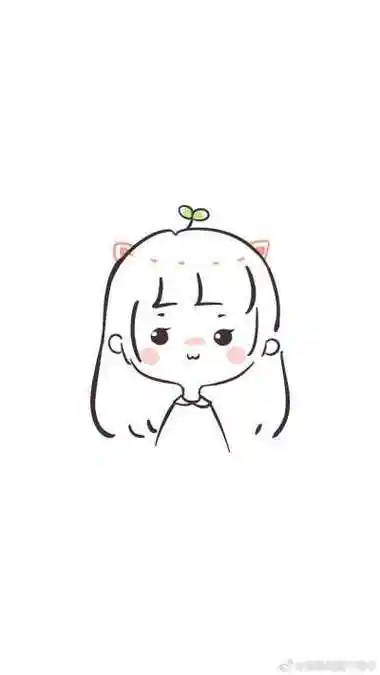 可爱的简笔画全卡通