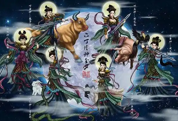 道教信仰-神仙(六丁六甲)