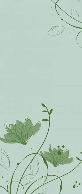 清新文艺素雅书签背景素材