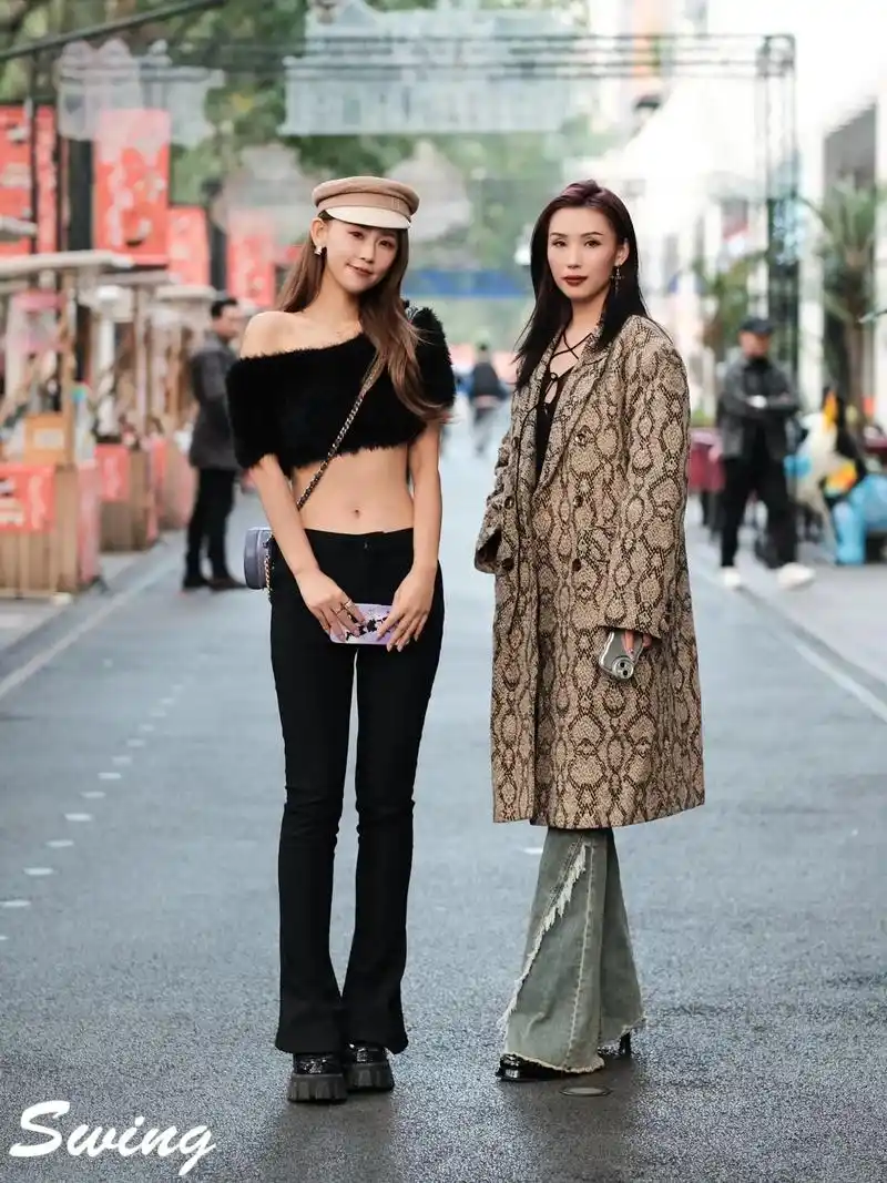 成都街拍秋冬街头穿搭