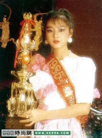 作为天王巨星刘德华的女人,朱丽倩不算十分惊艳,但五官立体,面容