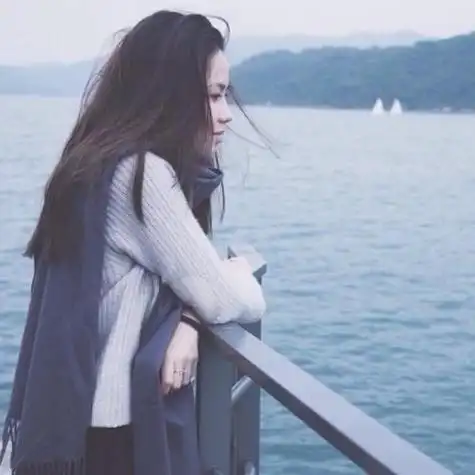 女生头像侧面高清无水印 女生头像图片大全 -【爱个性】