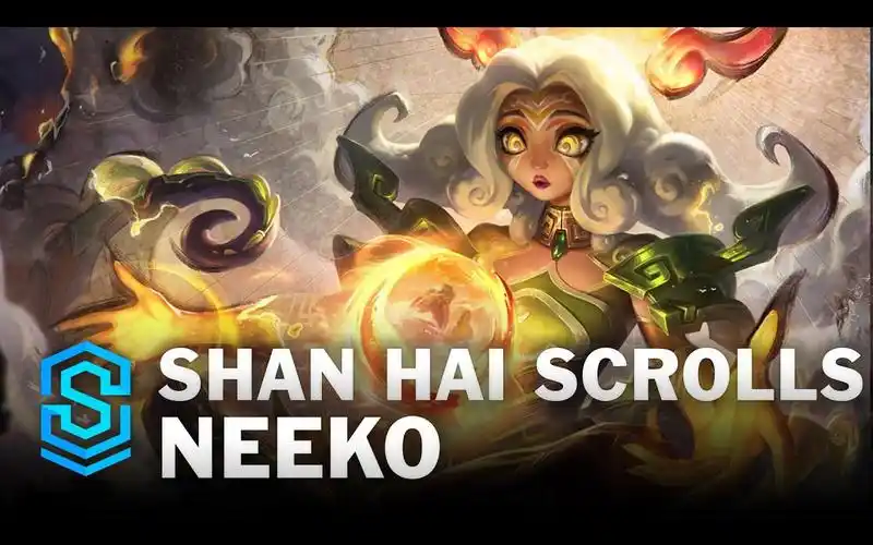 「皮肤档案室」妮蔻·万花通灵 —— 山海绘卷 - 英雄联盟_哔哩哔哩