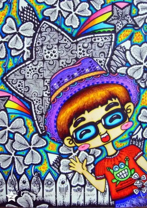 儿童画大全儿童画大全简单漂亮一等奖