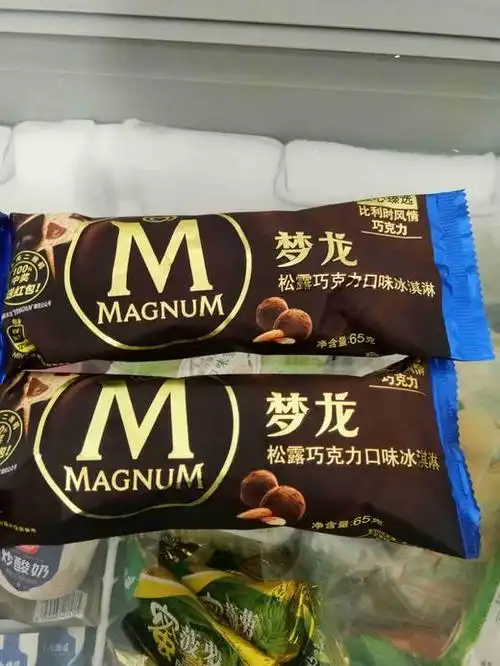 雪糕和路雪梦龙巧克力口味