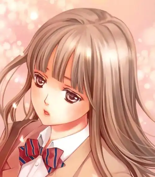 动漫头像活泼可爱的二次元女生笑起来真是太美了