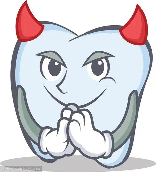 魔鬼牙人物卡通风格