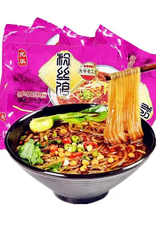 今麦郎粉丝馆酸辣粉98克5袋方便面方便粉丝休闲方便零食