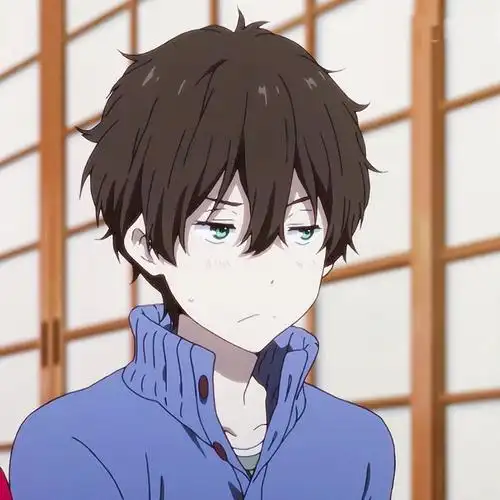 《冰菓》折木奉太郎 #动漫男头# 08yuki喵酱喵