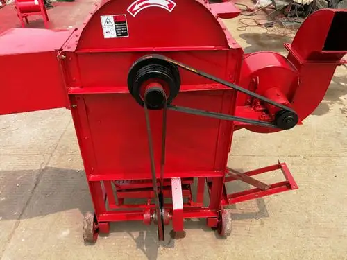 新型稻麦脱粒机谷糠分离水稻脱粒机家用打谷机打麦机现货