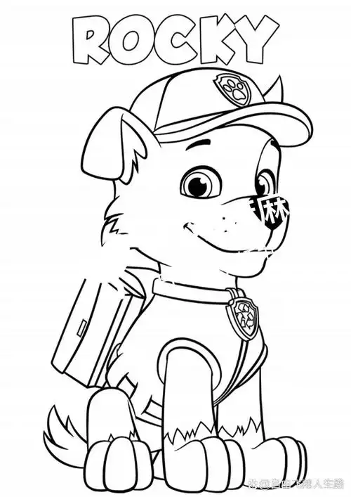 97汪汪队狗狗简笔画来啦~ 喜欢汪汪队狗狗的宝贝们是不是也喜欢狗狗