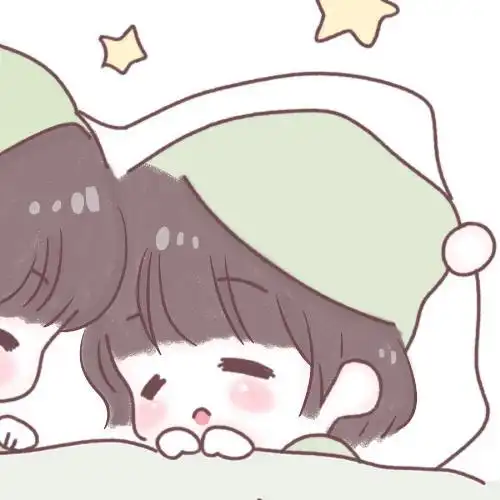 卡通可爱情侣头像萌萌哒有时爱情就像一滴水