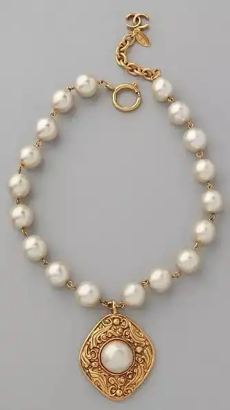 古董珍珠项链