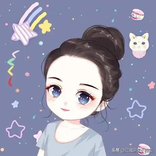 换一换你的头像吧,手绘的卡通微信头像,减龄又可爱,值得珍藏哦_网易