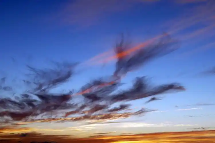 蓝色的天空,风景-回车桌面