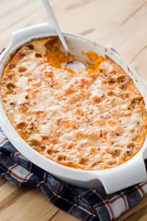 marshmallow pecan sweet potato casserole   video